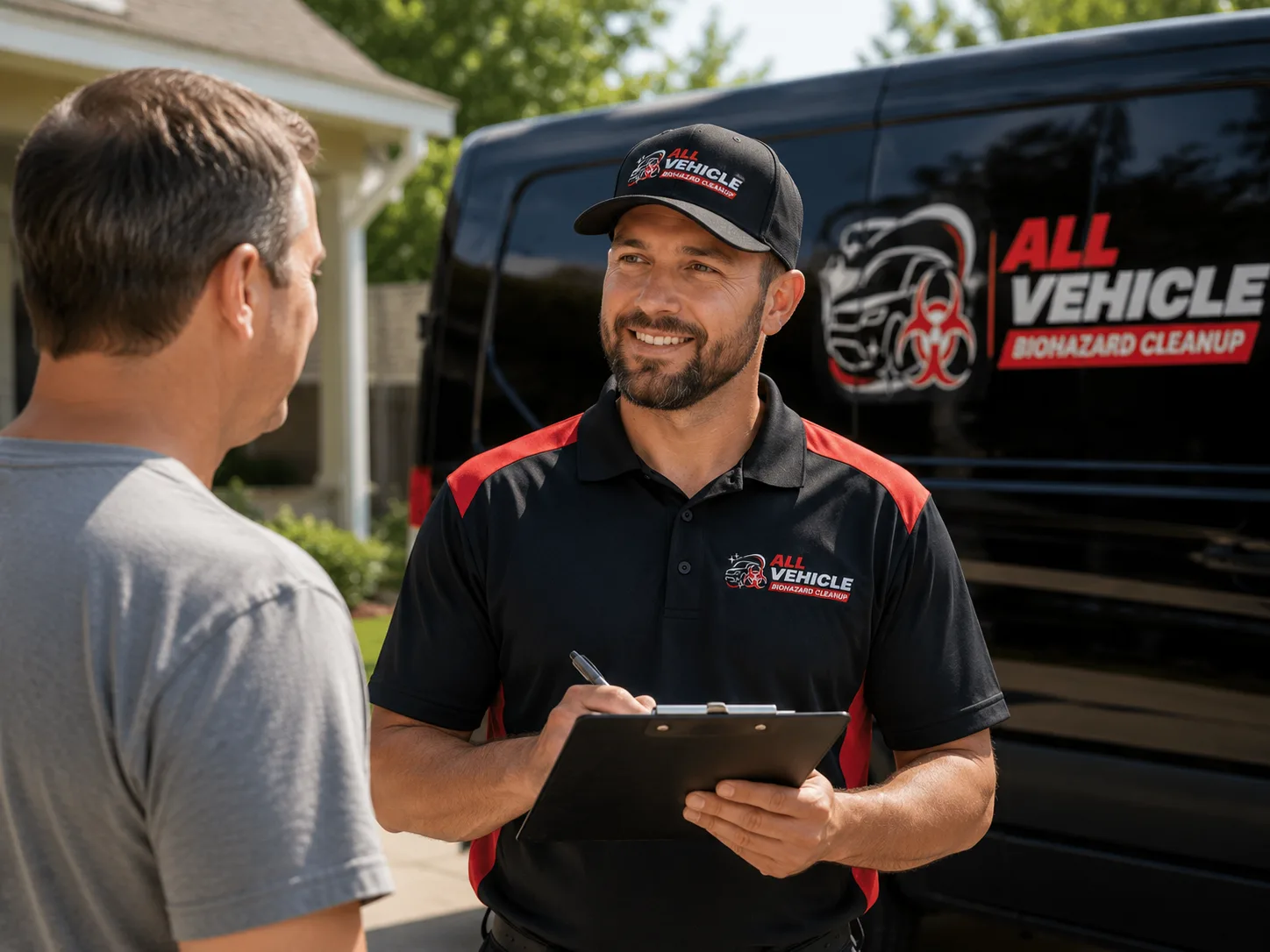 Vehicle Biohazard Cleanup Mascot, VA FAQs